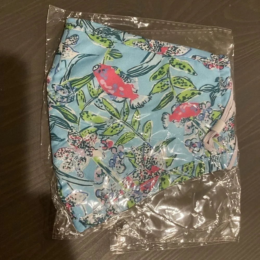 Lilly Pulitzer inspired Face Mask *2/12$*
